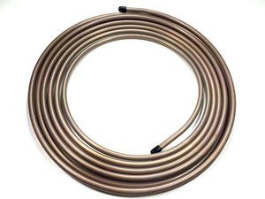 Copper Nickel Fuel / Transmission Line Coil. 1/2" O.D. Tube