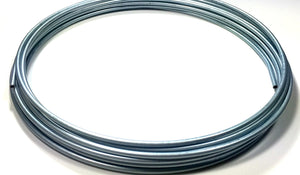 Roll of 25 ft. Zinc Plated 1/4" Brake or Fuel Line Tubing Coil