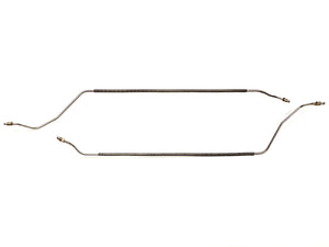 Rear Axle Brake Line Pair - 2 Lines on Rear Axle Compatible With 1964-1972 Chevelle, Monte Carlo & El Camino