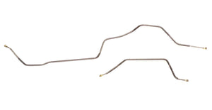 Rear Axle Brake Line Pair - Rear Drum, Standard Suspension Compatible With 1975-1981 Firebird (Pair)