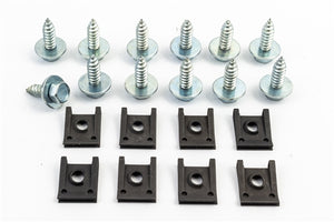 1970 - 1973 Firebird Grilles and Lower Support Bracket Hardware Set