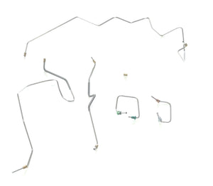 Front Brake Line Kit - Fits 97-01 Jeep Cherokee - Stainless