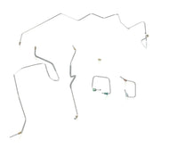 Front Brake Line Kit - Fits 97-01 Jeep Cherokee Non ABS - Stainless
