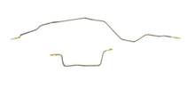 Rear Axle Brake Line Pair Compatible w/ Jeep Cherokee 97-01 non ABS with Chrysler rear axle