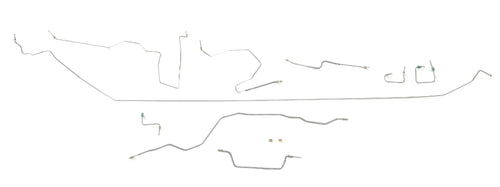 Full Car Brake Line Kit - Fits 97-01 Jeep Cherokee - Stainless