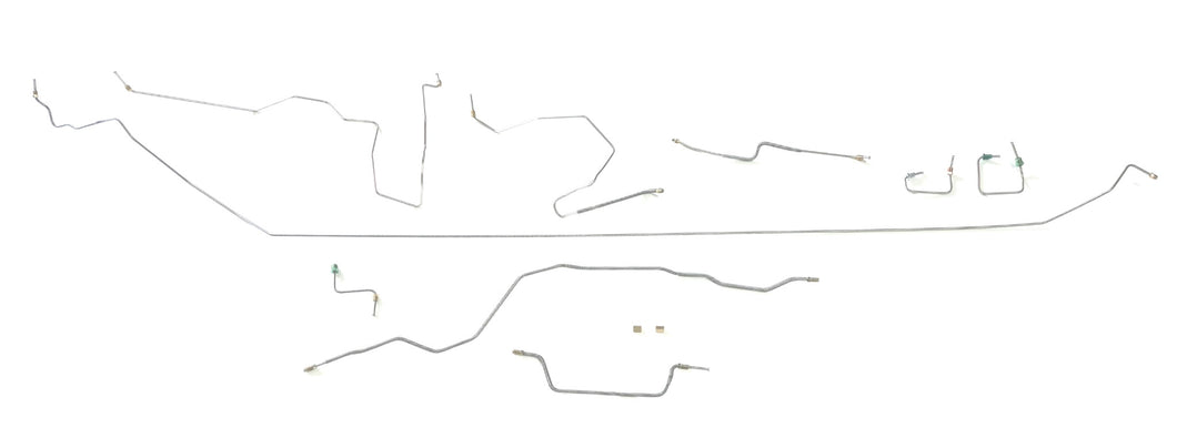 Full Car Brake Line Kit - Fits 97-01 Jeep Cherokee - Stainless