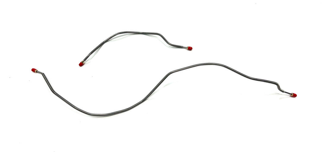 Pair Of Rear Axle Brake Lines For 1982-86 Jeep CJ7 AMC With Wide Axle (pair)