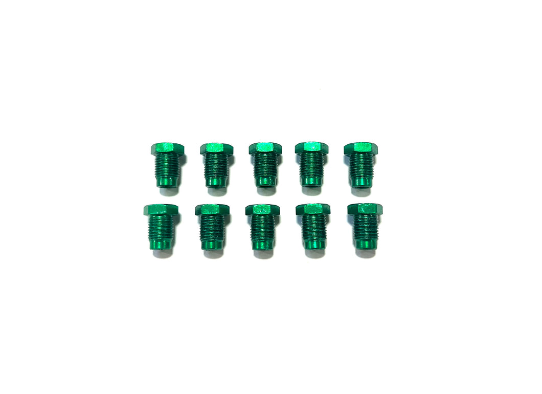 Steel Metric Brake Line Imperial & Bubble Flare Fitting for 3/16