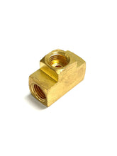 3-Way Female Brake Line Tee for 3/16" Tube for inverted flare (All 3/8"-24 threads)