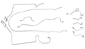 Stainless Steel Prebent Brake Lines- 1979-1983 Toyota Truck 4WD, Short Bed, Regular Cab