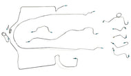 Stainless Steel Prebent Brake Lines- 1979-1983 Toyota Truck 4WD, Regular Cab
