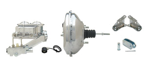 Street Rod or 55-72 GM Complete Brake Booster Assembly- Brake Booster, Master Cylinder and Combination Valve