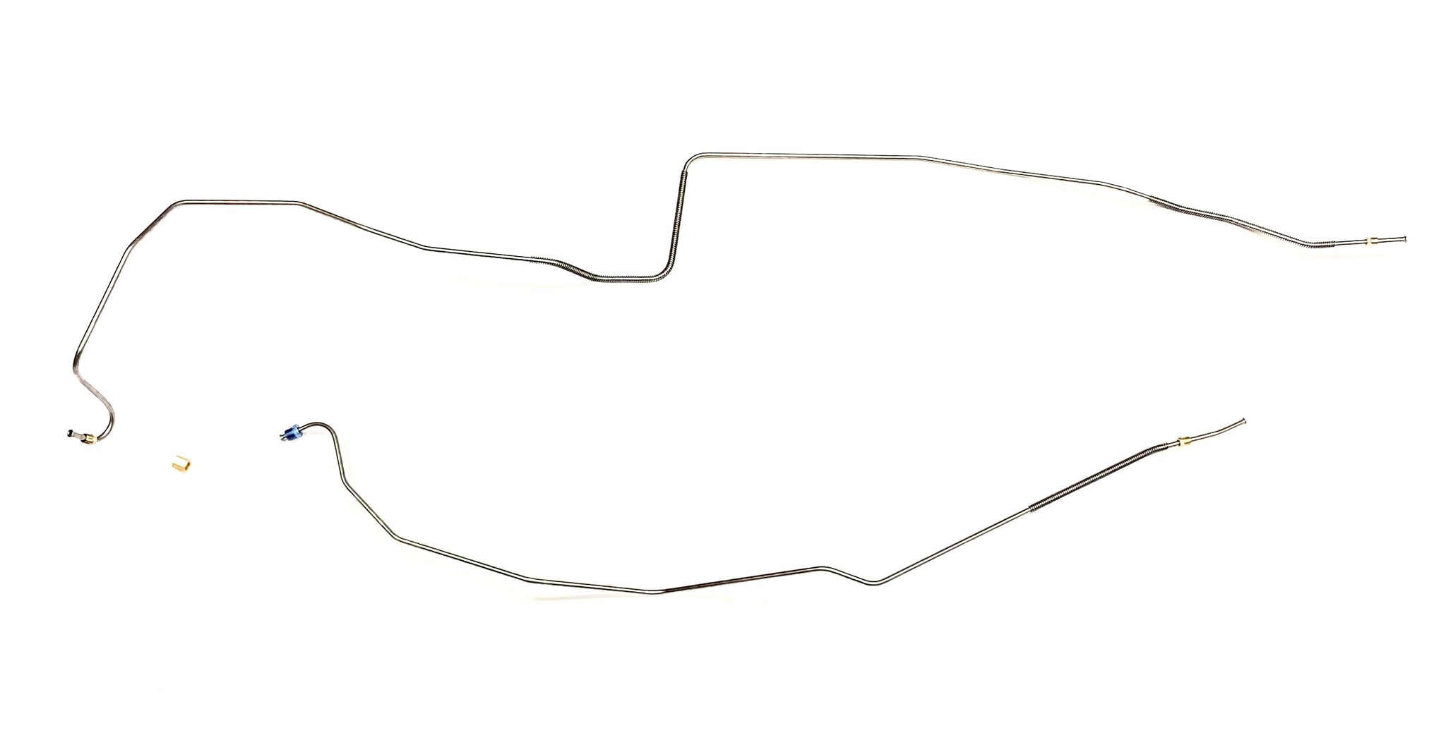 67 Camaro Rear Brake Line Routing Prebent Stainless Brake Line(s) Runs From Aftermarket Proportioning Va ...