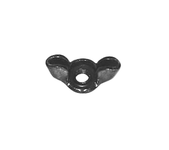 Air Cleaner Wing Nut, Correct Black OE Style