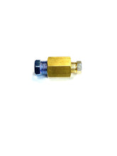 Brake Line Inverted Flare Adaptor and Fittings For 1/4 Inch Tubing (7/16-24 to 9/16-18)