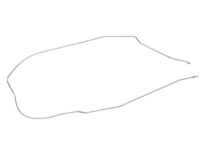 Prebent Brake Line. Front to Rear Line, Runs Down Passenger Side To Rear Axle Hose, Fits 1955-57 Chevy Bel Air, 210 & 150