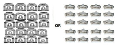 1975 - 1981 Molding Clips, Rear Window, F-Body