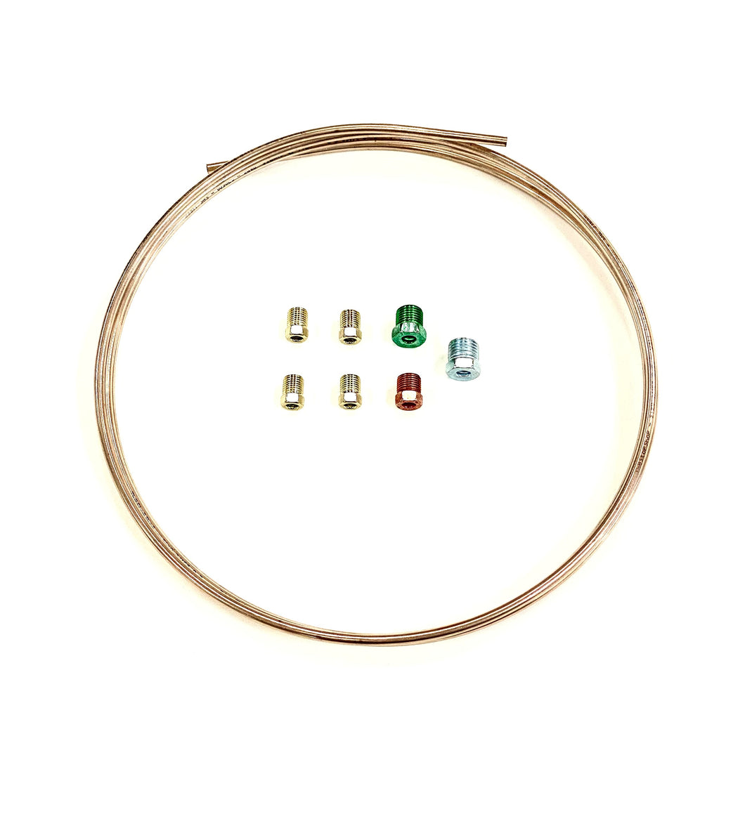 Copper Nickel Brake Line Kits with Fittings