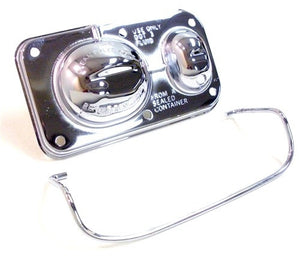 1970 - 1981 Brake Master Cylinder Cover, Chrome