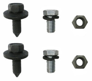 1967 - 1969 Camaro Front Bumper Guards Bolts Set, Deluxe