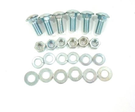 1967 - 1969 Firebird Front Bumper Extension Bracket to Bumper Bolts Set, 24 Pcs