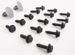 1974 - 1977 Camaro Rear Bumper Filler Panel Hardware Set, 17 Piece1974 - 1977 Camaro Rear Bumper Filler Panel Hardware Set, 17 Piece