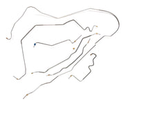 68-72 Chevelle Convertible and El Camino. Brake line kit fits only power brakes and Pictured Valve. Includes Front Line Kit and Front to Rear Line.