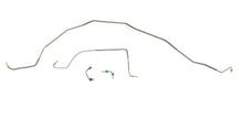 Front End Prebent Brake Line Kit Compatible with 1964-72 Chevelle, El Camino & Malibu With Aftermarket Disc Conversion Style Valve Mounted Next To Master Cylinder. 4pc Kit