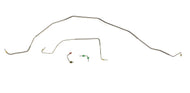 Front End Prebent Brake Line Kit Compatible with 1964-72 Chevelle, El Camino & Malibu With Aftermarket Disc Conversion Style Valve Mounted Next To Master Cylinder. 4pc Kit