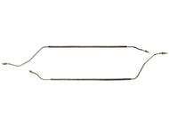 Rear Axle Brake Line Pair - 2 Lines on Rear Axle Compatible With 1964-1972 Chevelle, Monte Carlo & El Camino