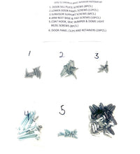 Chevelle & Malibu Interior Fastener Kit