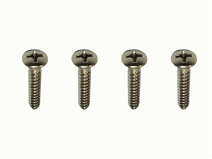 1970 - 1972 Camaro Console Shift Plate Screws Set, Mounting, Automatic or 4-Speed, 4 Pieces