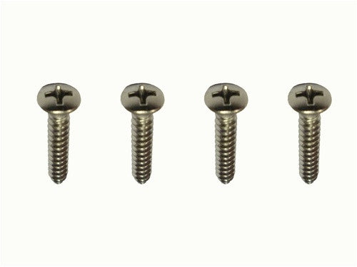 1970 - 1972 Camaro Console Shift Plate Screws Set, Mounting, Automatic or 4-Speed, 4 Pieces