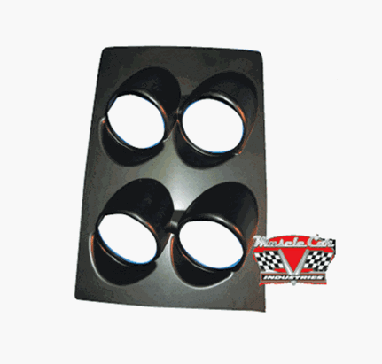 Camaro / Nova / GTO /  Ventura Console Gauge Housing For 2 1/16