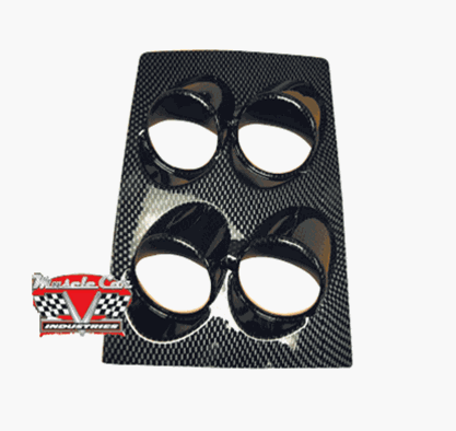 Camaro / Nova / GTO /  Ventura Console Gauge Housing For 2 1/16