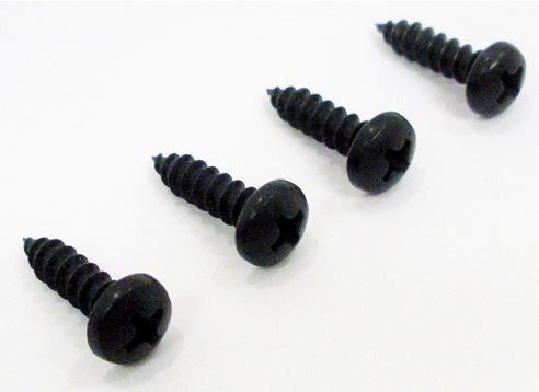 1968 - 1969 Firebird Console Rear Wood Cover Panel Mounting Screw Kit - 4 Pieces