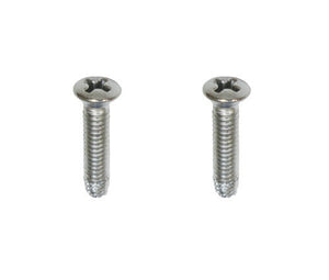1967 Console Lamp Lens Screws Set, Rear, Pair