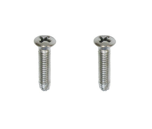 1967 Console Lamp Lens Screws Set, Rear, Pair