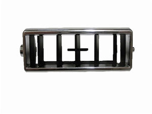 Dash Air Vent Outlet Louver Center Insert, Complete Outer Chrome Housing