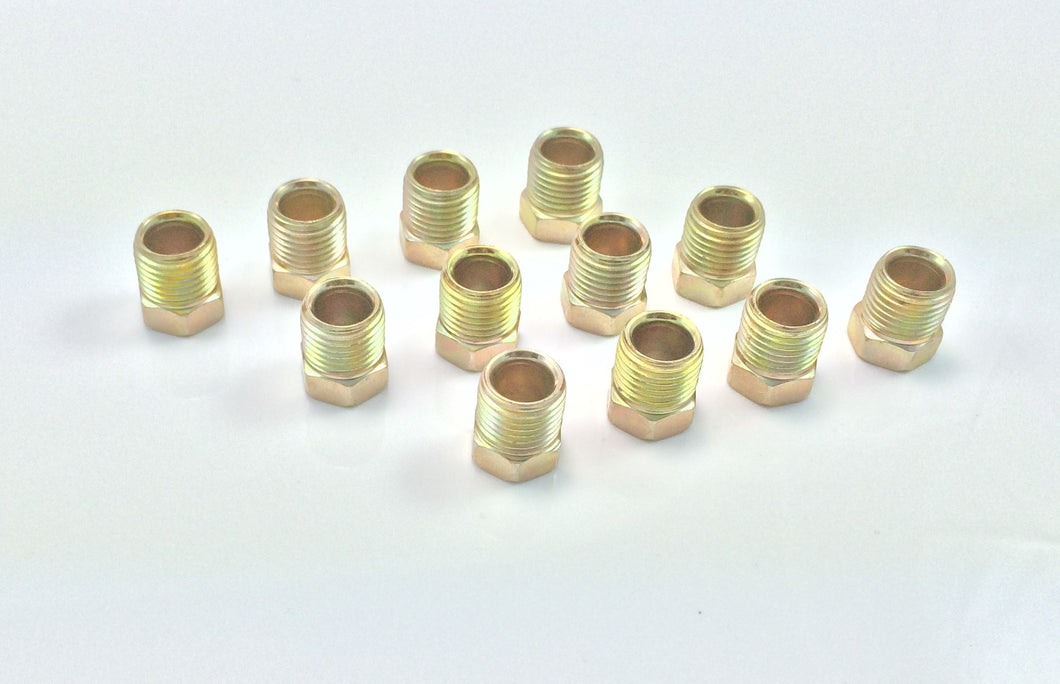 Inverted Flare Tube Nut for 3/8