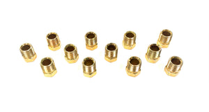 25 Ft. Roll of 1/4" Copper Nickel Brake Line Tubing w/ 12 standard 1/4" (7/16"-24) fittings & tube cutter
