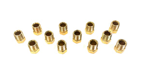 Roll of 25 ft. Zinc Plated 3/16" Brake Line Tubing w/ 12 standard 3/16" (3/8"-24) fittings & tube cutter
