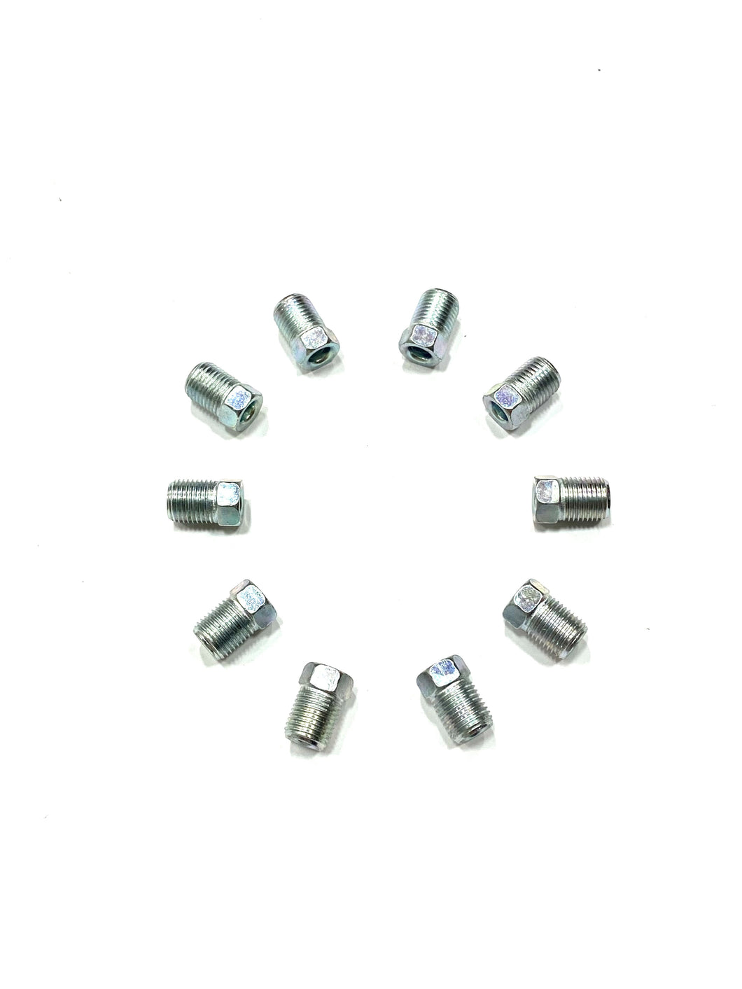 Metric Brake Line Invert Flare Fittings for 3/16
