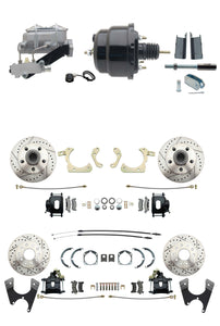 Click This Item to Customize! Front and 4 Wheel Disc Conversions for 55-68 Full Size Chevy