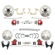 Click This Item to Customize! Front and 4 Wheel Disc Conversions for 55-68 Full Size Chevy