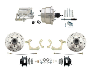 Click This Item to Customize! Front and 4 Wheel Disc Conversions for 55-68 Full Size Chevy