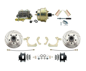 Click This Item to Customize! Front and 4 Wheel Disc Conversions for 55-68 Full Size Chevy