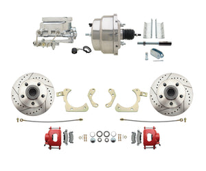 Click This Item to Customize! Front and 4 Wheel Disc Conversions for 55-68 Full Size Chevy