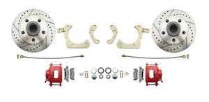 Click This Item to Customize! Front and 4 Wheel Disc Conversions for 55-68 Full Size Chevy