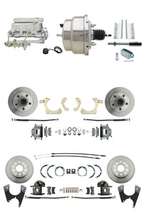 Click This Item to Customize! Front and 4 Wheel Disc Conversions for 55-68 Full Size Chevy